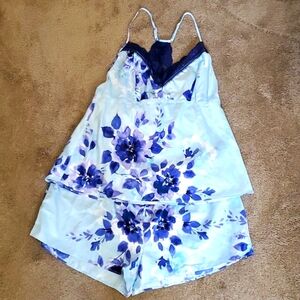 Silky Blue PJ Set